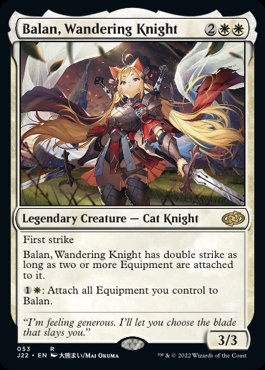 Balan, Wandering Knight Jumpstart 2022